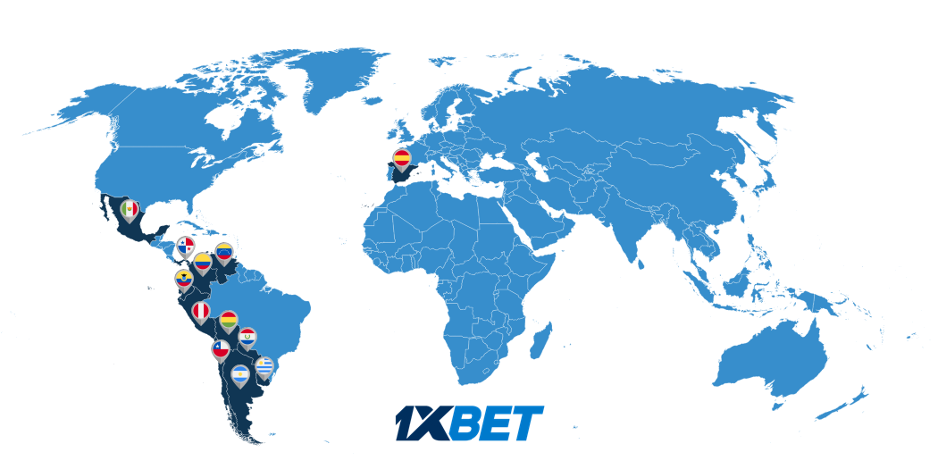 1xBET Mapa